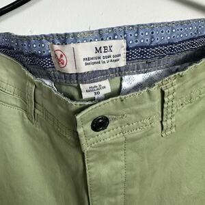 MBX Premium Denim Khaki Shorts 30”